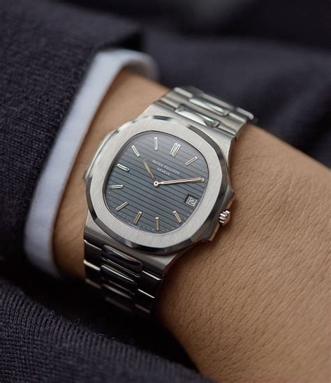 patek philippe nautilus on wrist|patek philippe nautilus watches prices.